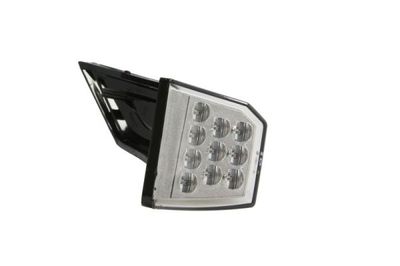 Controlelampje, zijkant Links (kleur van het glas: transparant, LED, zilveren behuizing)