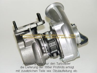 LADER AUFLADUNG SCHLÜTTER TURBOLADER 16600155 2