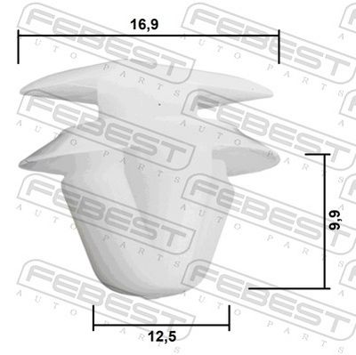 CLIPS ACOPERIRE DECORATIVA SI PROTECTIE FEBEST 88570144 1