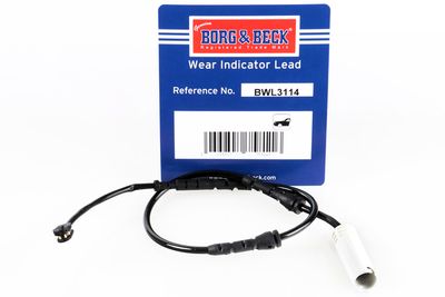 предупредителен контактен сензор, износване на накладките BORG & BECK BWL3114