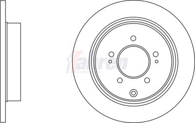 Fahren Brake Disc FBD6935