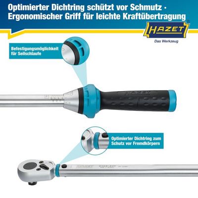 HAZET Momentový kľúč 5123-3CT