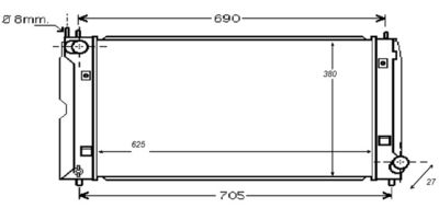 Radiateur - CR1079000S - MAHLE