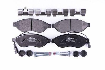 Brake Pad Set, disc brake 8DB 355 020-651