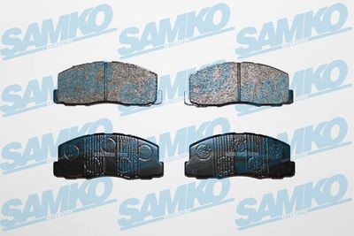Комплект тормозных колодок, дисковый тормоз SAMKO 5SP260 для MITSUBISHI STARION