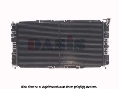AKS DASIS 110400N Радиатор охлаждения двигателя для MAZDA MX-3