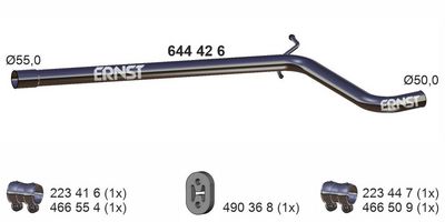 RACORD EVACUARE ERNST 644426