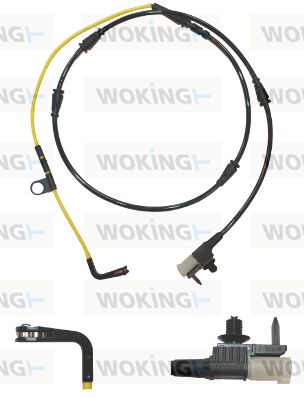 WOKING 001137 Тормозные колодки и сигнализаторы  для LAND ROVER RANGE ROVER IV (L405) 5.0 V8 4x4