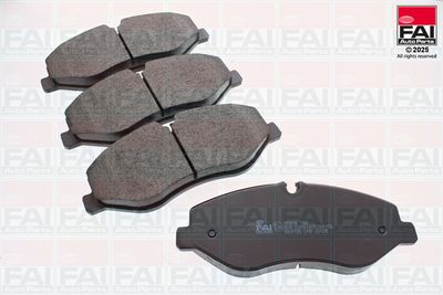 Zestaw klocków hamulcowych, hamulce tarczowe FAI AUTOPARTS BP414
