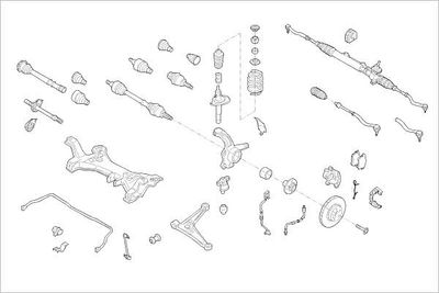 RADAUFHäNGUNG DELPHI OEFORD000004715F