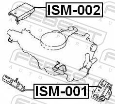 SUPORT MOTOR FEBEST ISM001 1