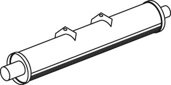 MITTEL-/ENDSCHALLDäMPFER DINEX 15313