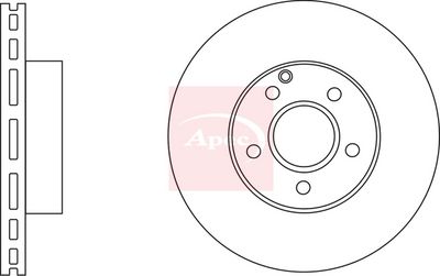 APEC Brake Disc DSK2585