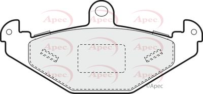 Brake Pad Set APEC PAD1357