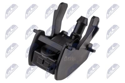 Plovimo skysčio purkštukas, priekinis langas