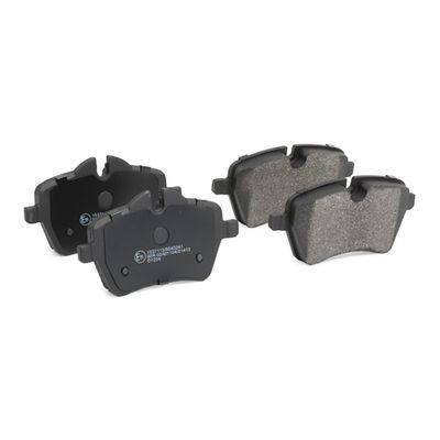 комплект спирачно феродо, дискови спирачки RIDEX 402B0488