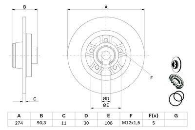 Brake Disc 0 986 479 015