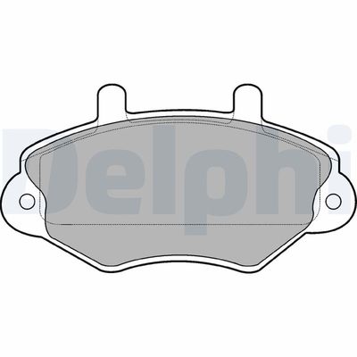 Brake Pad Set, disc brake LP767