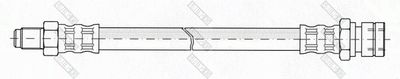 GIRLING 9002123 Тормозной шланг для VW 411,412