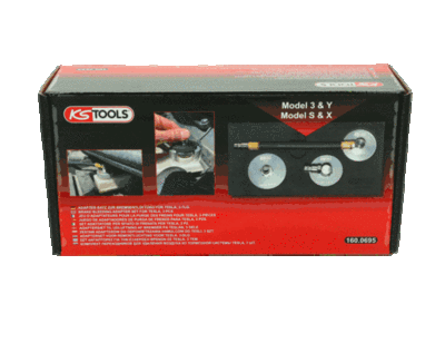 Komplet nastavaka za odzračivač KS TOOLS 160.0695