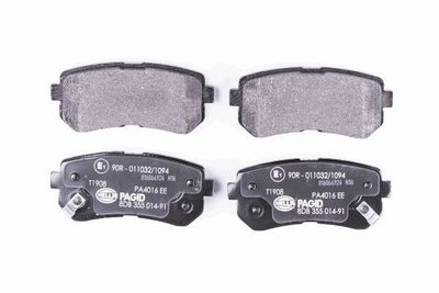 Brake Pad Set, disc brake 8DB 355 014-911