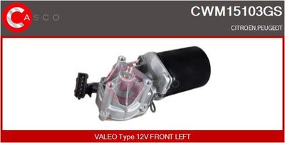 Motor stěračů CASCO CWM15103GS