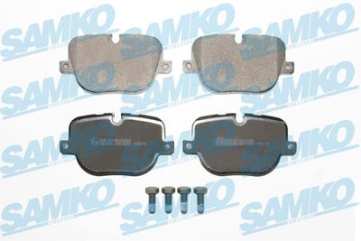 SAMKO 5SP1652 Тормозные колодки и сигнализаторы  для LAND ROVER RANGE ROVER III (L322) 4.4 D 4x4