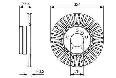 DISC FRANA BOSCH 0986479D39 4