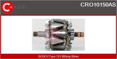CASCO Rotor, generator Brand New HQ (CRO10150AS)