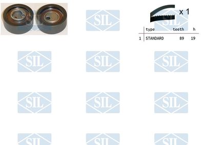 Комплект ремня ГРМ Saleri SIL TK1069 для SUZUKI SJ413