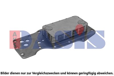 Oljekylare, motor AKS DASIS 406008N