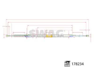 CABLU FRANA DE PARCARE