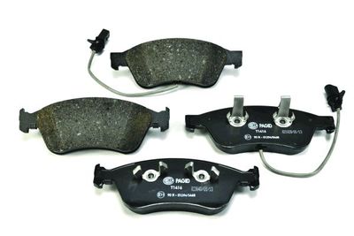 HELLA 8DB 355 011-021 Комплект тормозных колодок, дисковый тормоз 