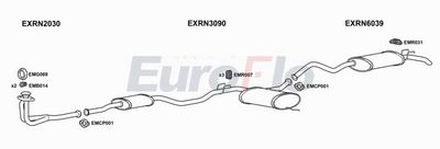 Układ wydechowy EUROFLO RN21172004B
