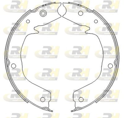 Szczęka hamulcowa, hamulec postojowy ROADHOUSE 4541.00