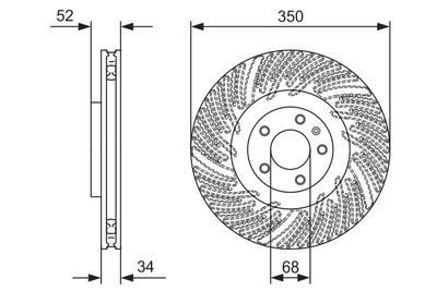 DISC FRANA BOSCH 0986479D26 4