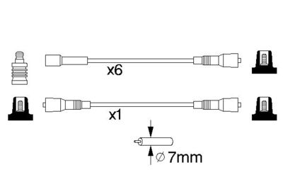 SET CABLAJ APRINDER BOSCH 0986357086 4