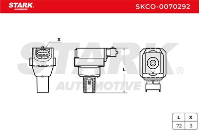 запалителна бобина STARK SKCO-0070292