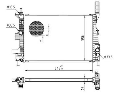 RADIATOR RACIRE MOTOR