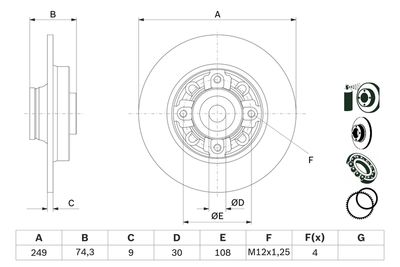 Brake Disc 0 986 479 400