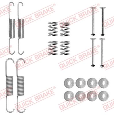 Tillbehörssats, bromsbackar, parkeringsbroms QUICK BRAKE 105-0880