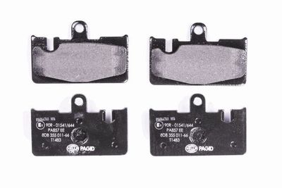 Brake Pad Set, disc brake 8DB 355 011-661