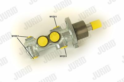 Главный тормозной цилиндр JURID 132958J для PEUGEOT 206+