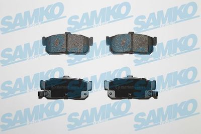 Комплект тормозных колодок, дисковый тормоз SAMKO 5SP602 для NISSAN AVENIR