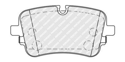 Brake Pad Set, disc brake FDB5367