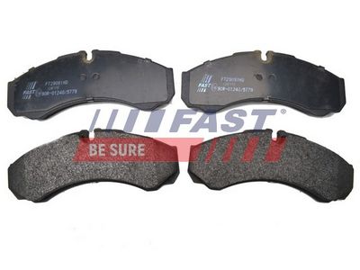 Zestaw klocków hamulcowych, hamulce tarczowe FAST FT29091HD