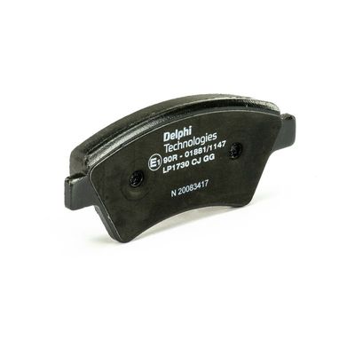 BREMSBELAGSATZ SCHEIBENBREMSE DELPHI LP1730 34