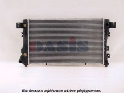 AKS DASIS 520260N Радиатор охлаждения двигателя  для CHRYSLER  (Крайслер Висион)