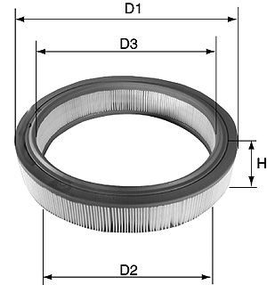 FILTRU AER DAVID VASCO A012 1