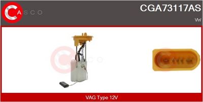 SISTEM ALIMENTARE CU COMBUSTIBIL CASCO CGA73117AS